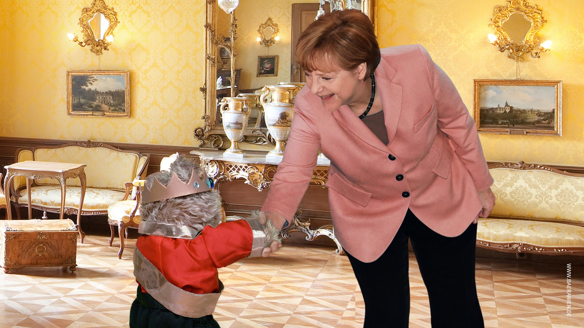Schleckeis-Fauxpas von Kanzlerin Angel Merkel