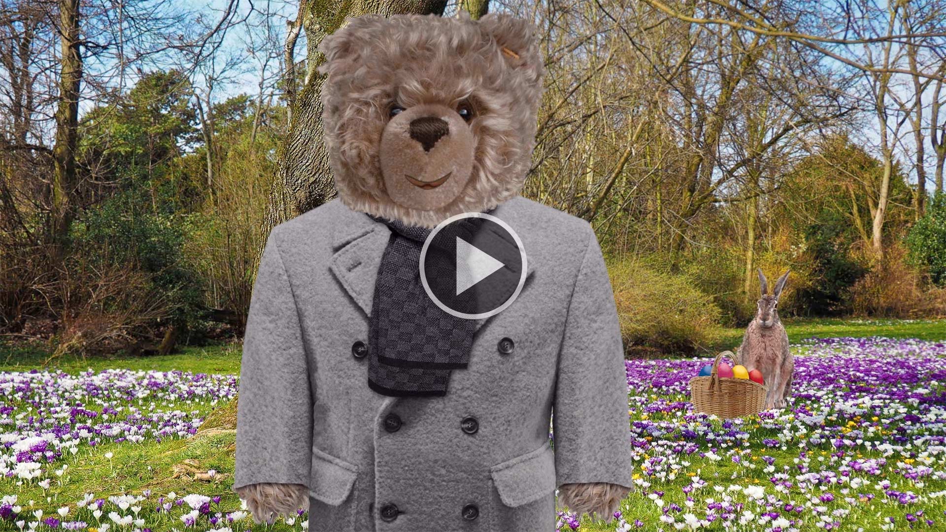 Teddybär-König Opa und der Osterhase