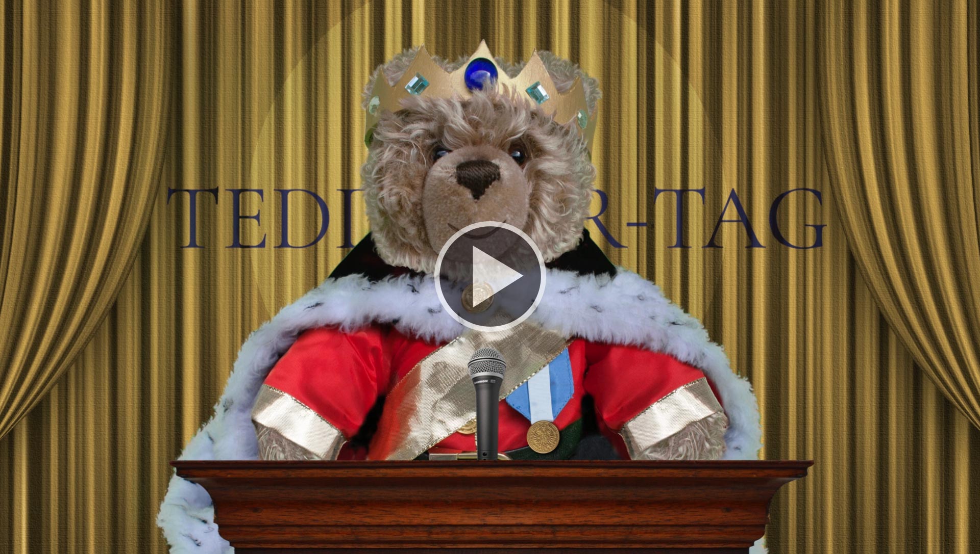 Teddy-König Opa I. und der Teddybär-Tag